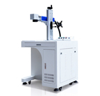 30w 50w Desktop Fiber Laser Marking Engraving Machine for Metallic