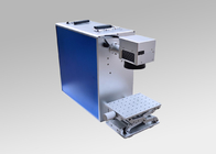 Metallic Portable Fiber Laser Marking Machine Narrow Laser Beam 1064nm Wavelength