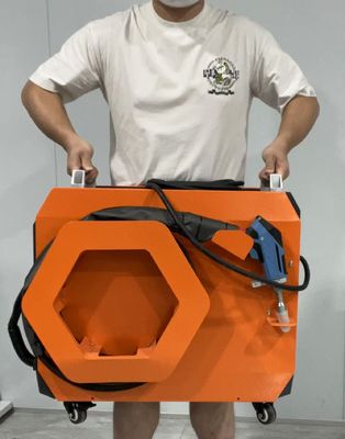 800W Air Cooling Handheld Laser Welding Machine with 1 Year Warranty and 1080+5 nm Wavelength